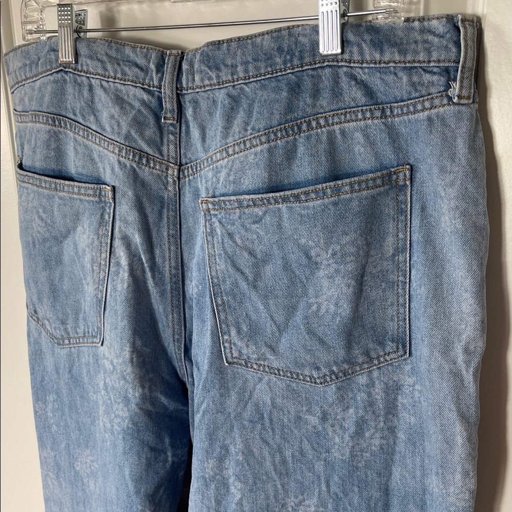 Universal Thread Classic Boyfriend Cuffed Blue Je… - image 8